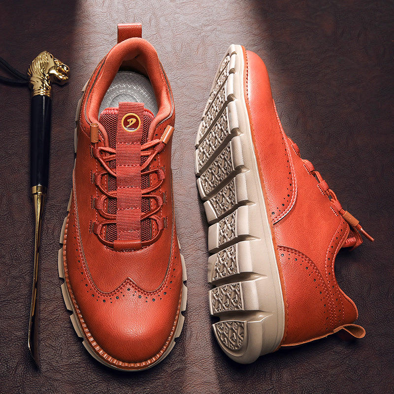 Men's Wingtip Brogue Sneakers | Smart Casual