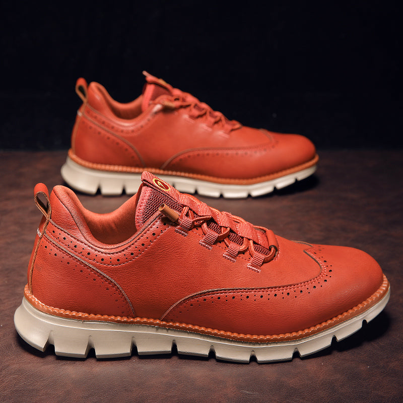 Men's Wingtip Brogue Sneakers | Smart Casual