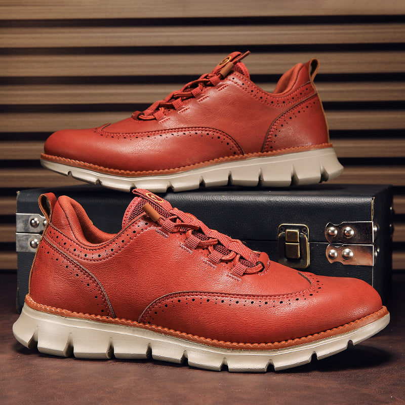 Men's Wingtip Brogue Sneakers | Smart Casual