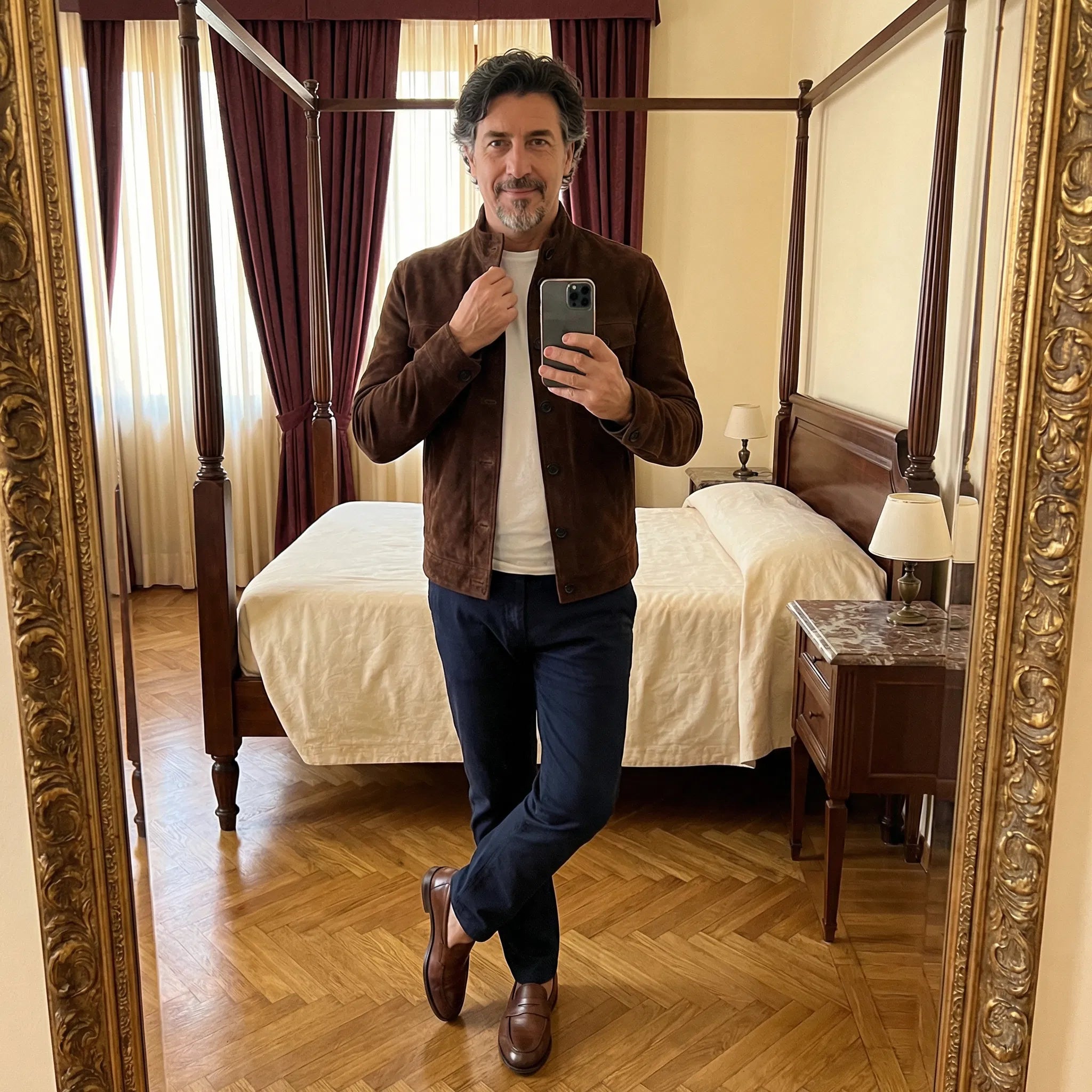 Men's Casual Trucker Jacket | Slim Fit