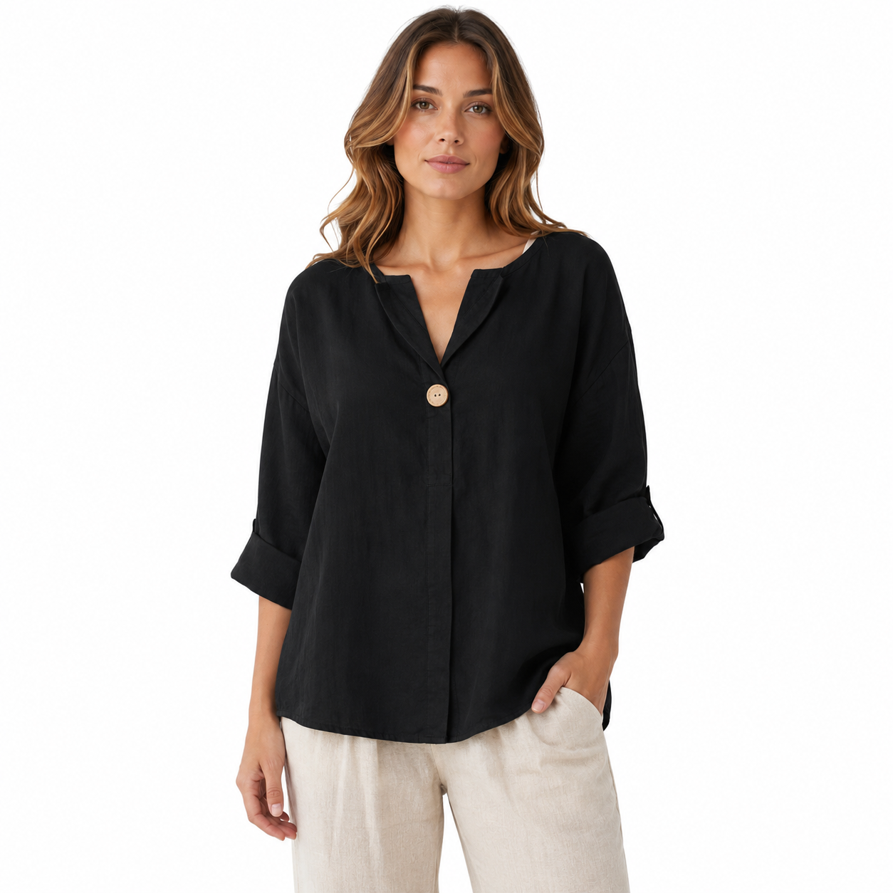 Elegant Long Sleeve Blouse for Women