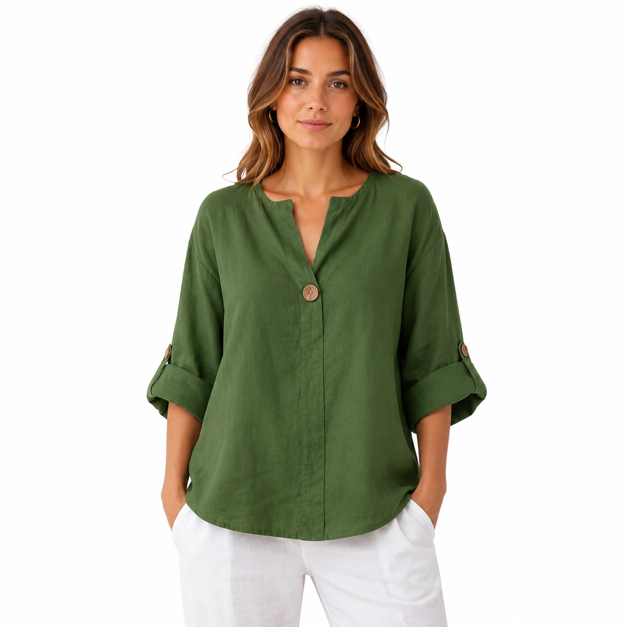 Elegant Long Sleeve Blouse for Women