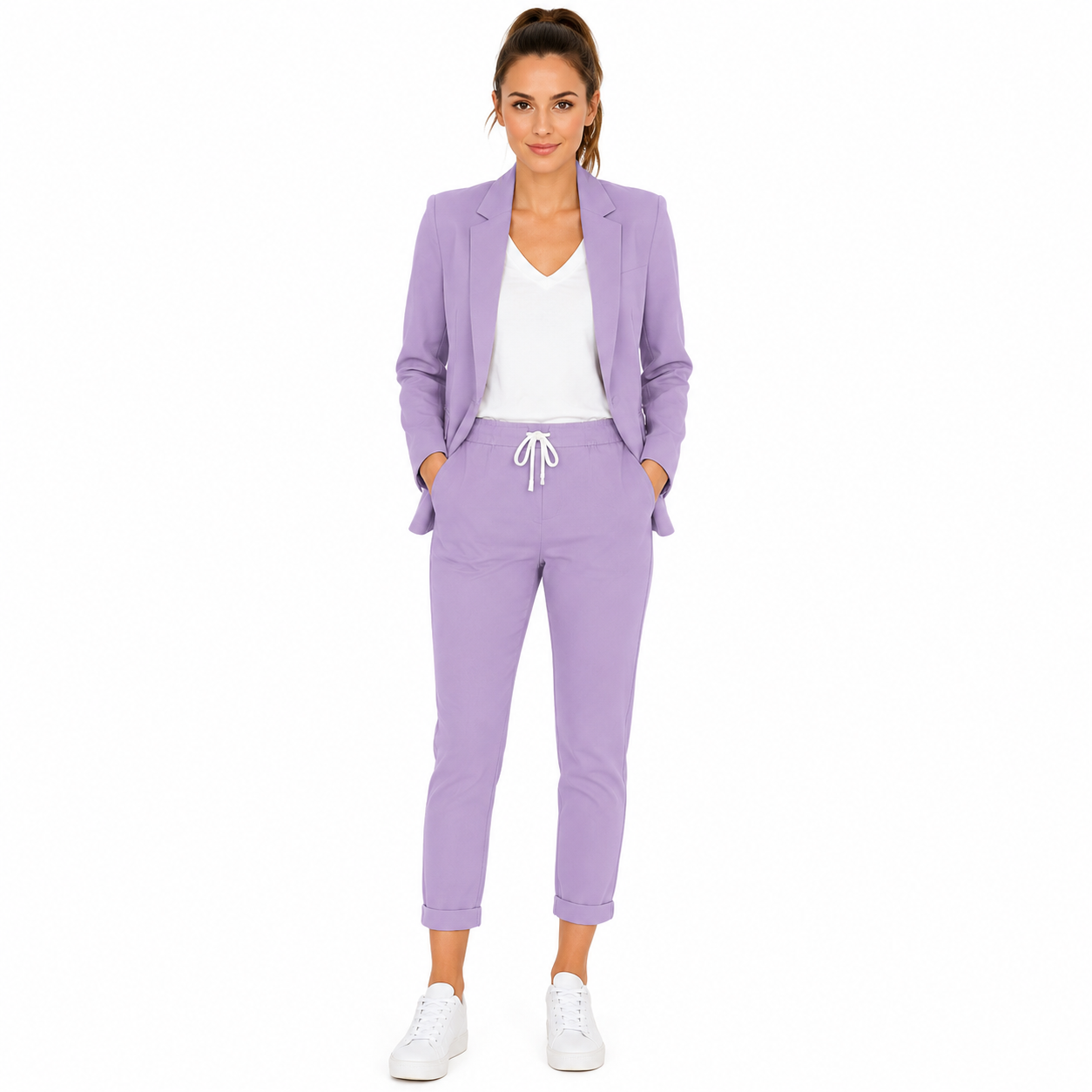Elegant Women's Blazer Set