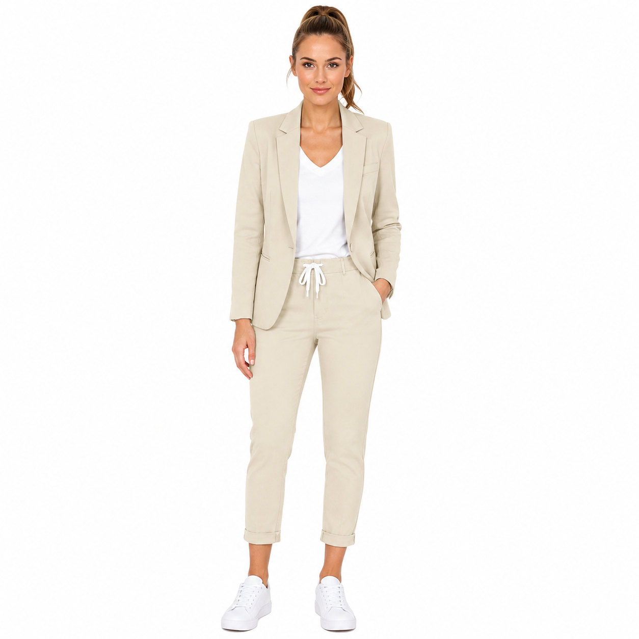 Elegant Women's Blazer Set