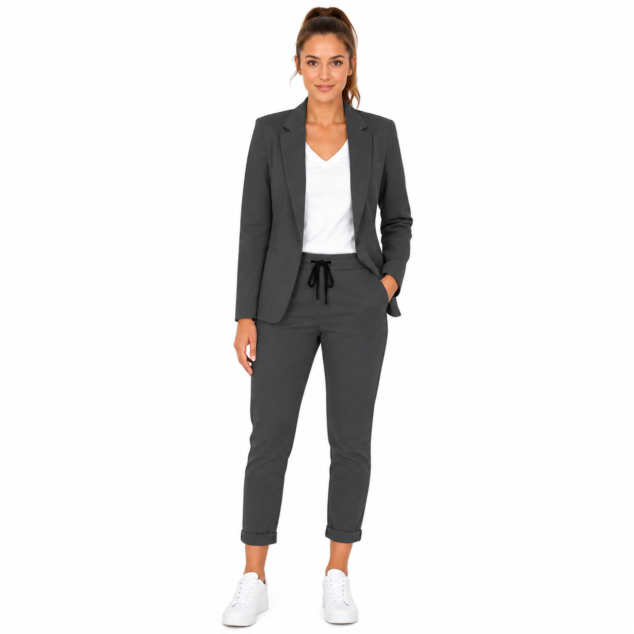 Elegant Women's Blazer Set