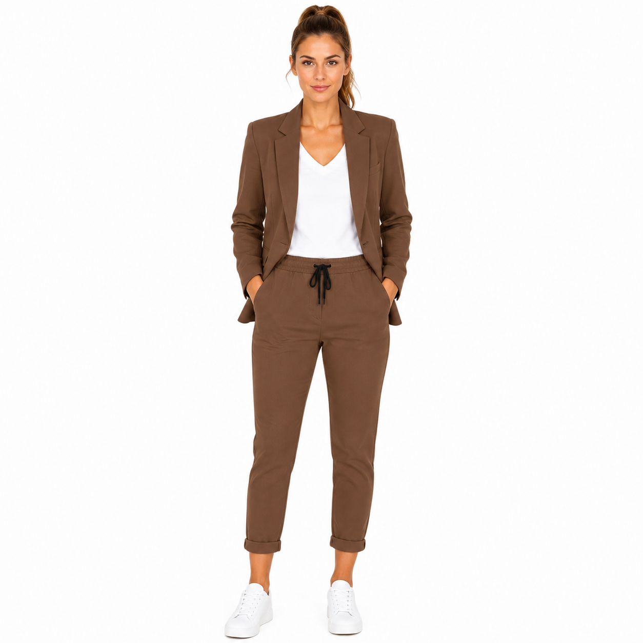 Elegant Women's Blazer Set