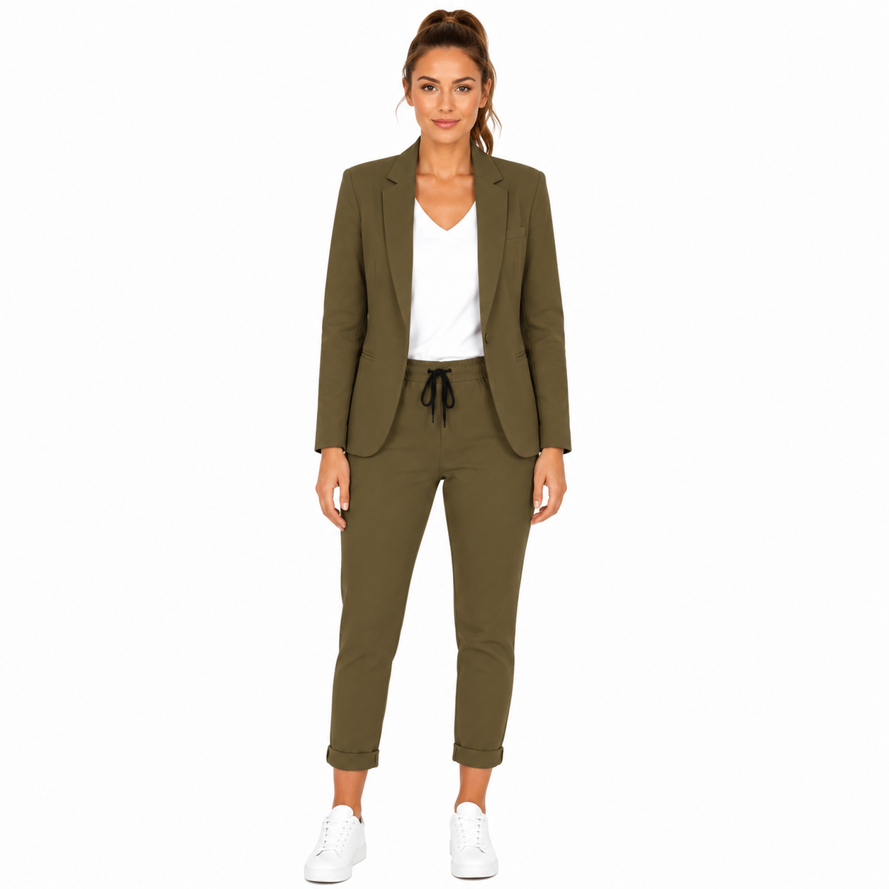 Elegant Women's Blazer Set