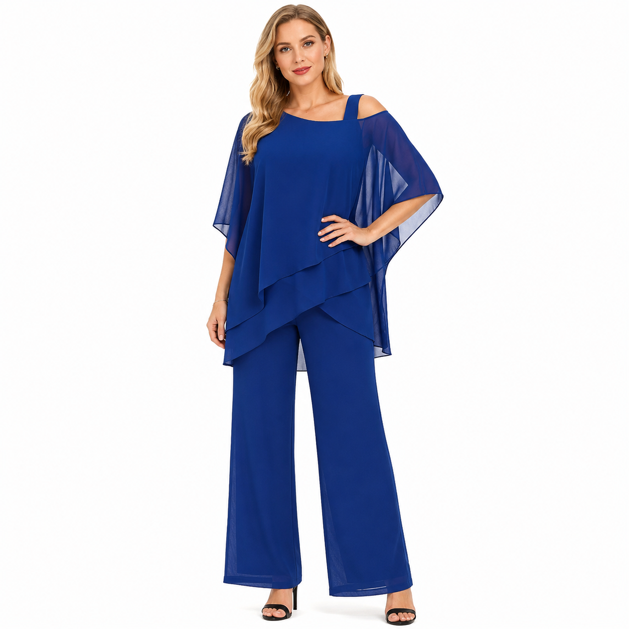 Elegant Women's Chiffon Festive Attire