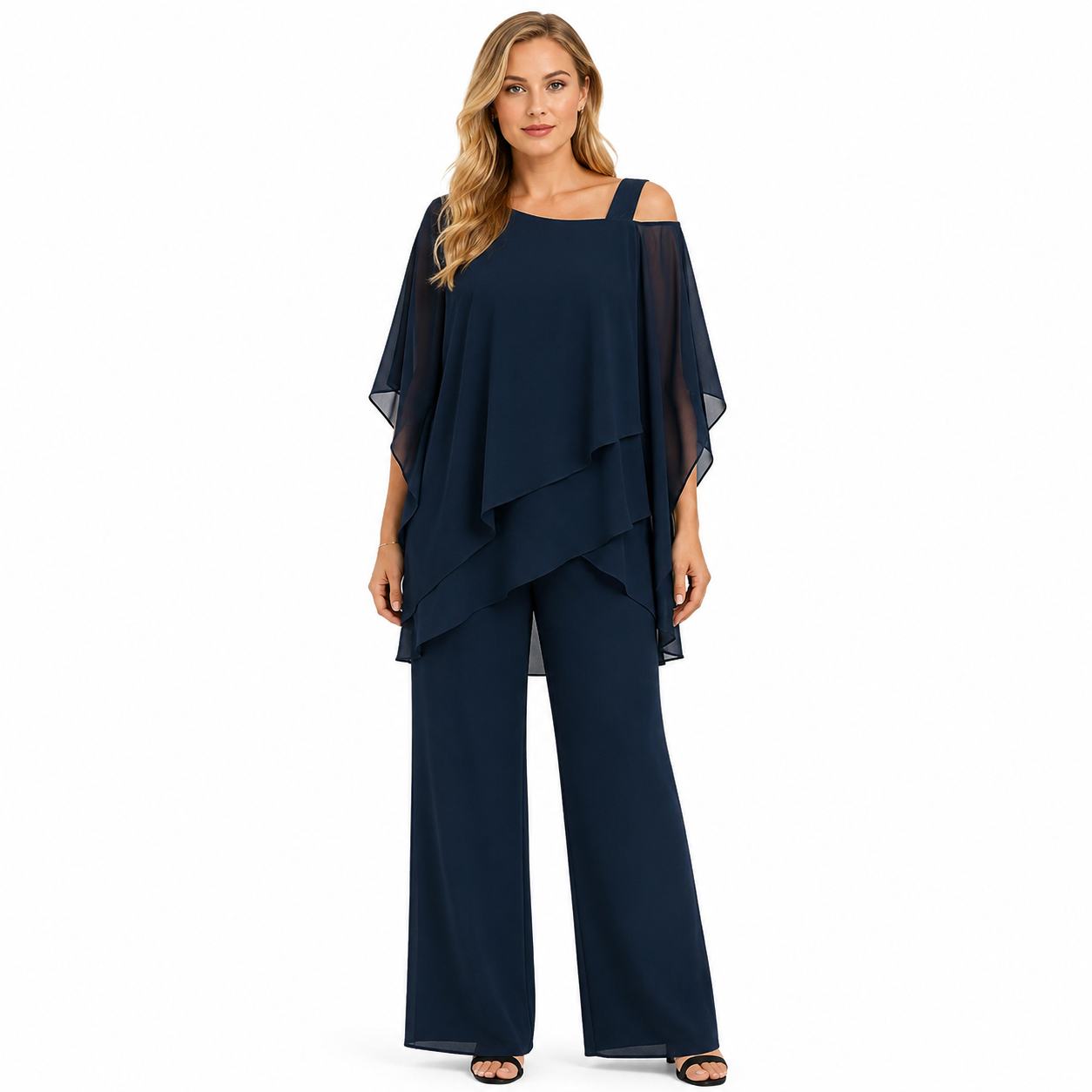 Elegant Women's Chiffon Festive Attire