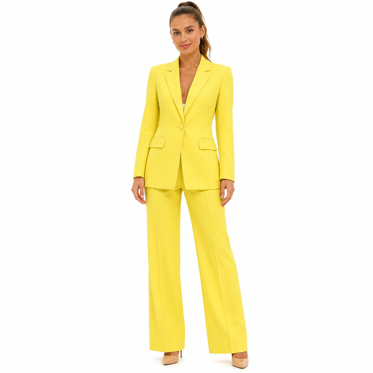 Elegant Women's Modern Twin Suit