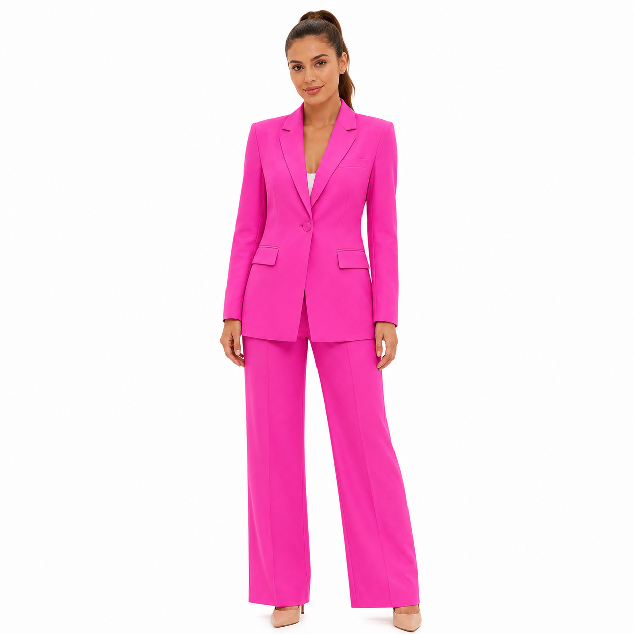 Elegant Women's Modern Twin Suit