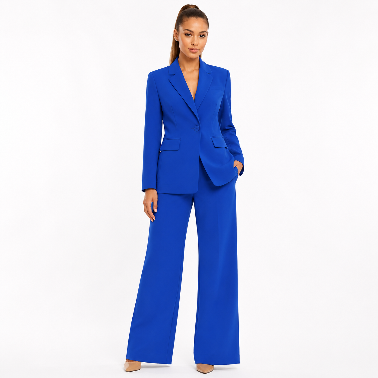 Elegant Women's Modern Twin Suit