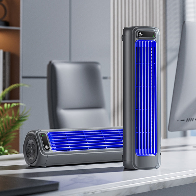 Compact Wall-Mountable Air Conditioner with Quick Cooling and Extended Battery Life
