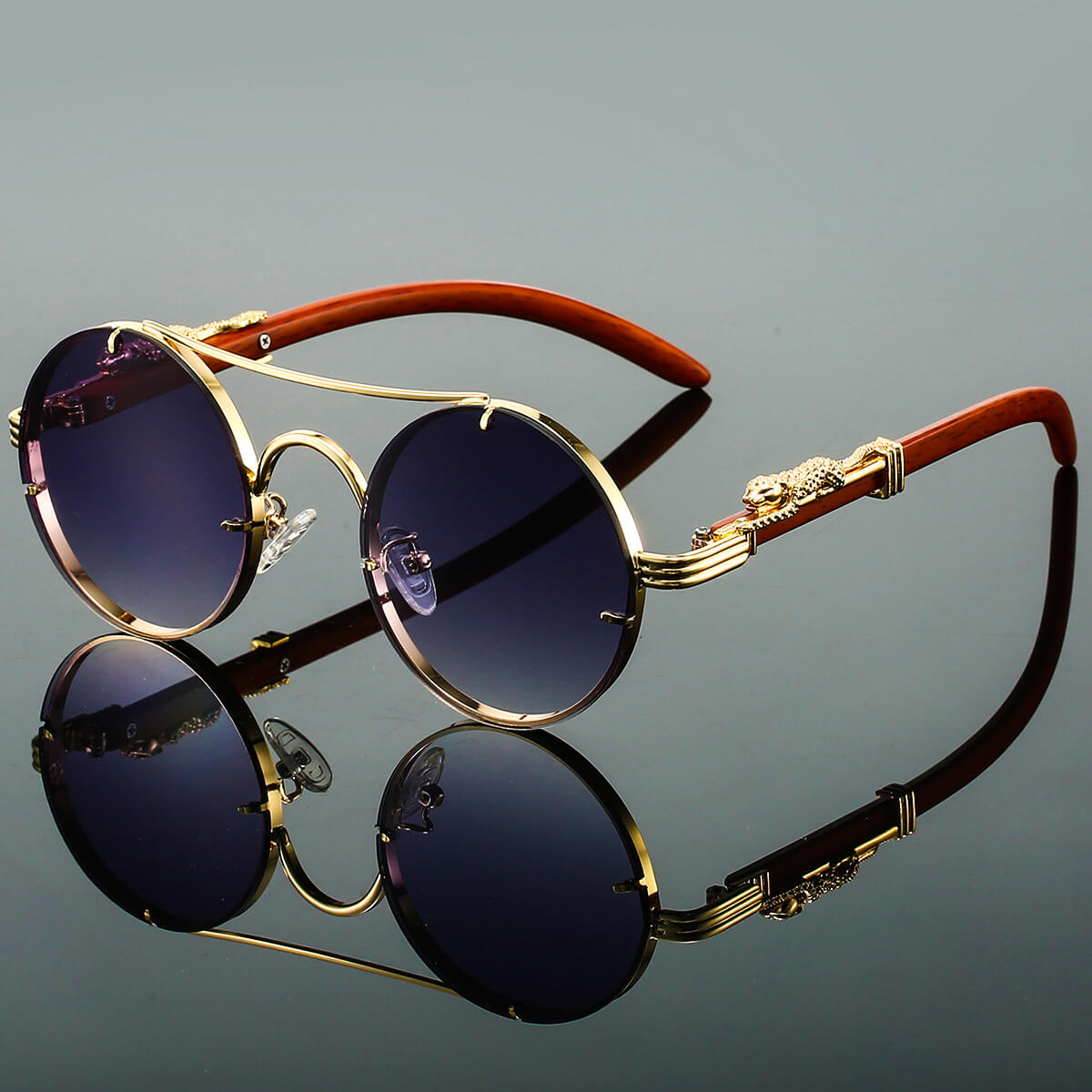 Men's Vintage Round Sunglasses | Summer Style
