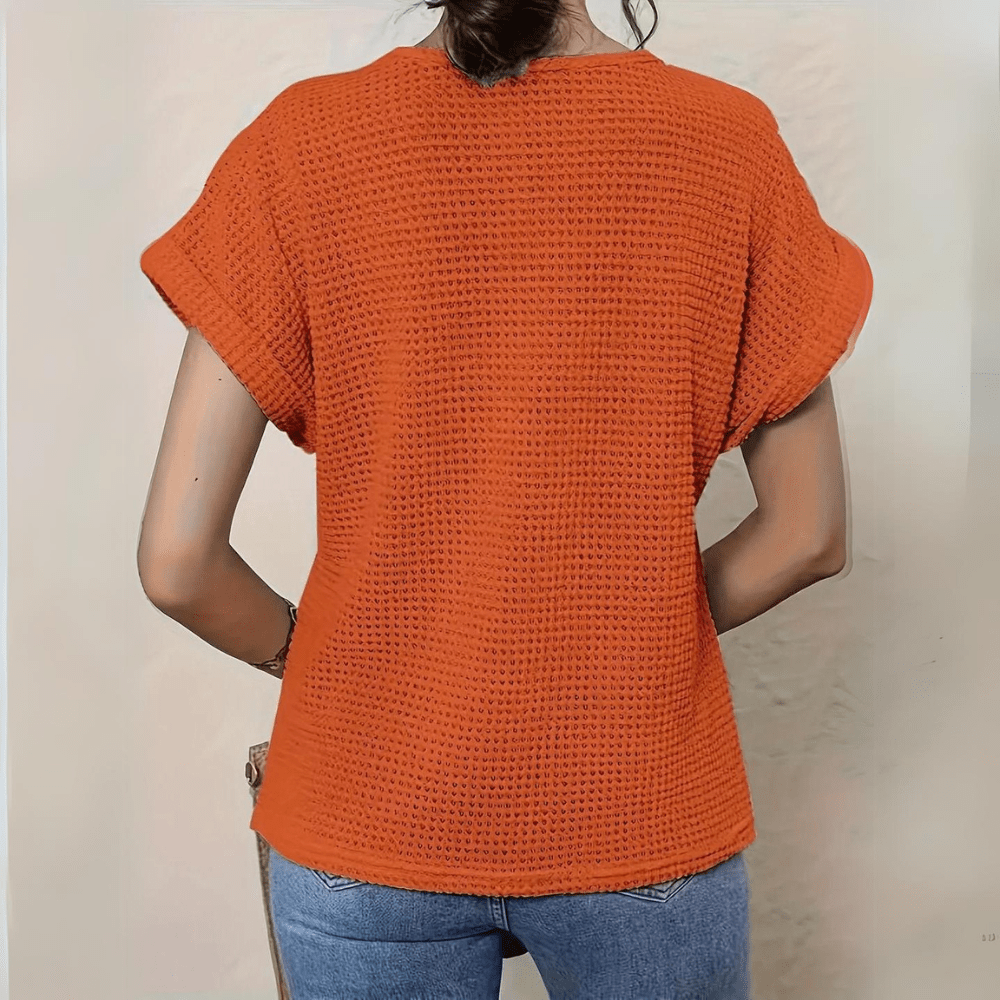 Women's Bohemian Summer Top | Short Sleeve