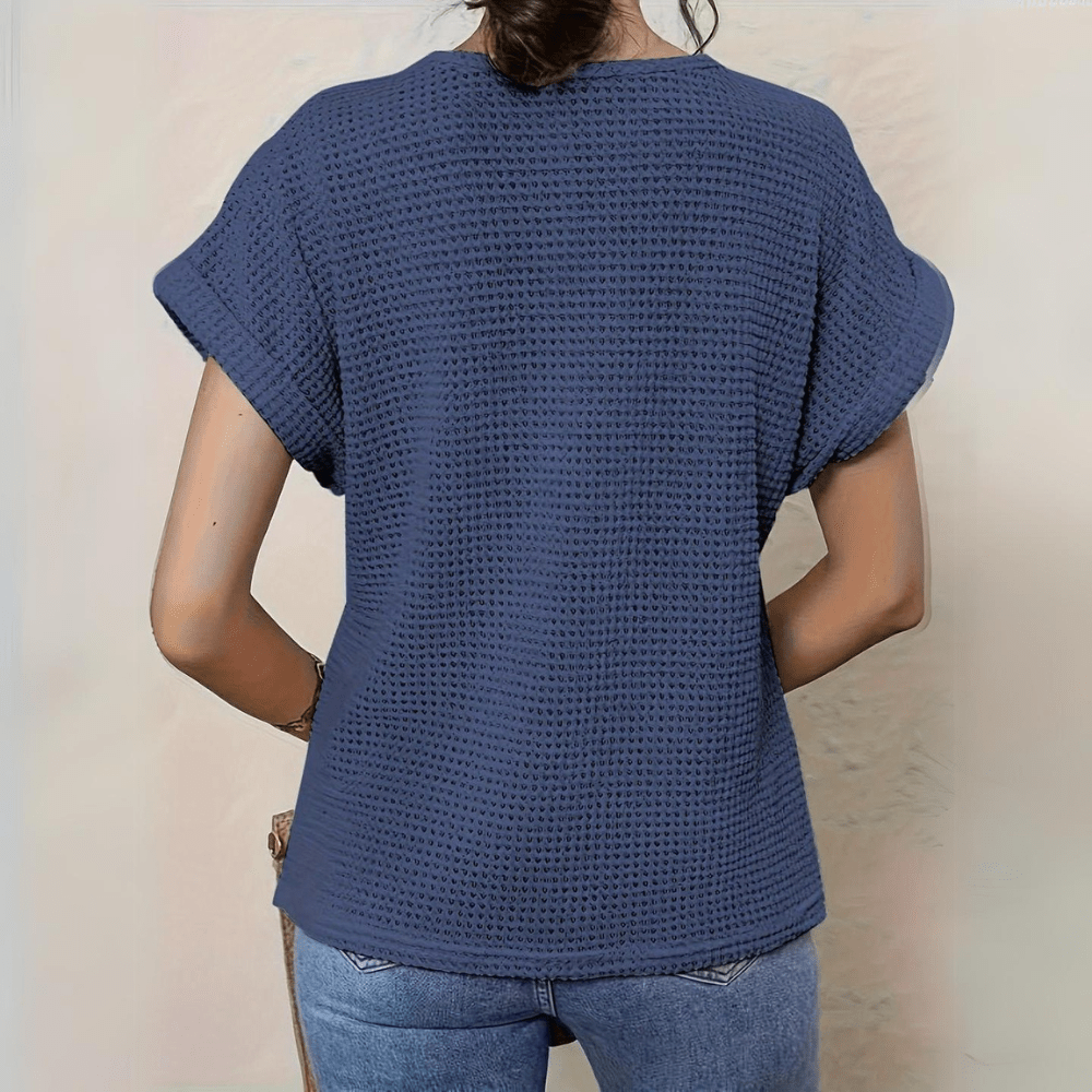 Women's Bohemian Summer Top | Short Sleeve