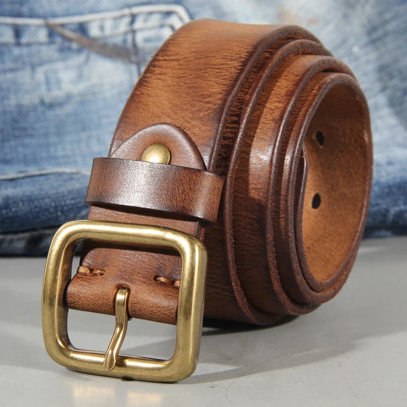 Men's Retro Cowhide Belt