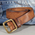 Men's Retro Cowhide Belt
