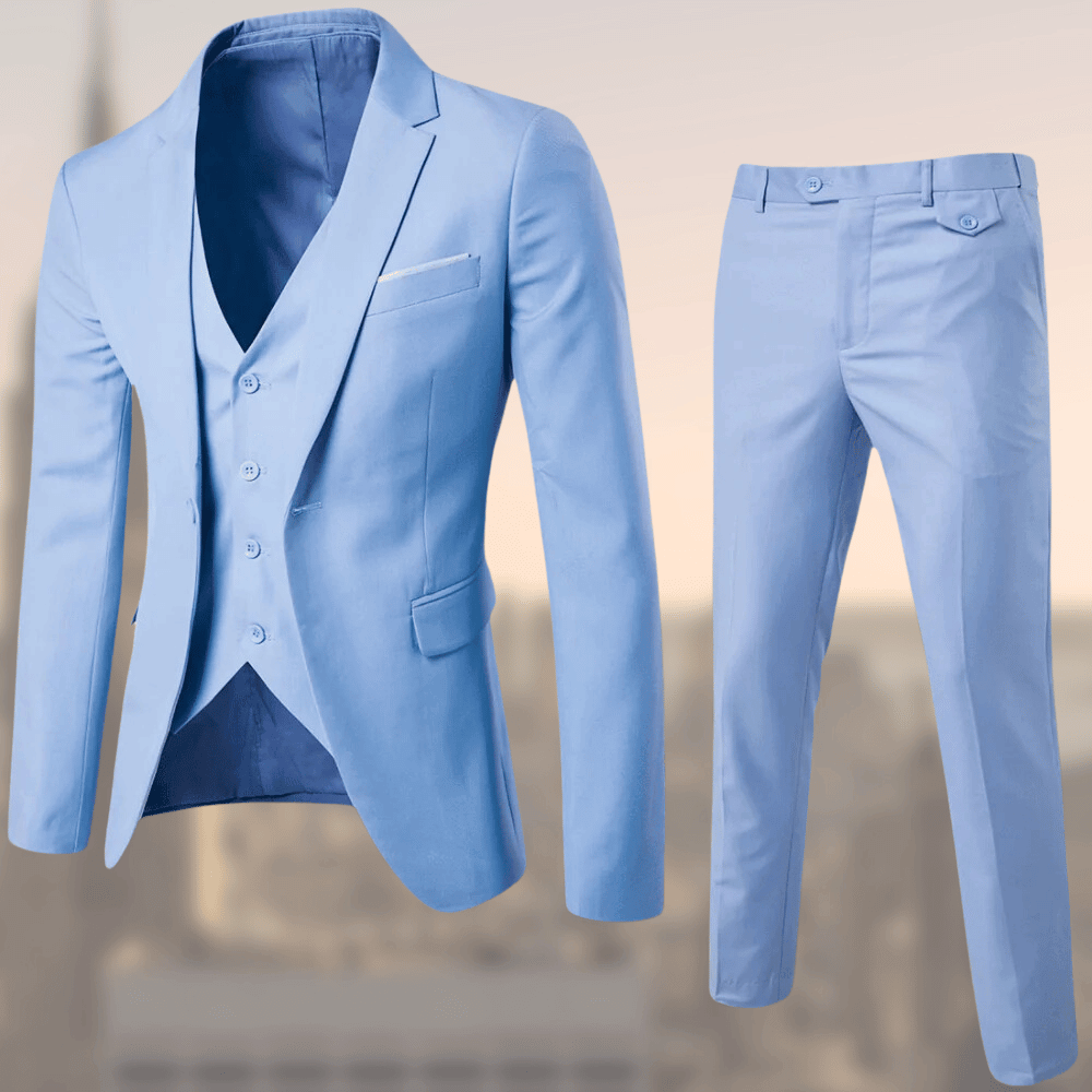 Three-Piece Suit for Men's Wedding Guests