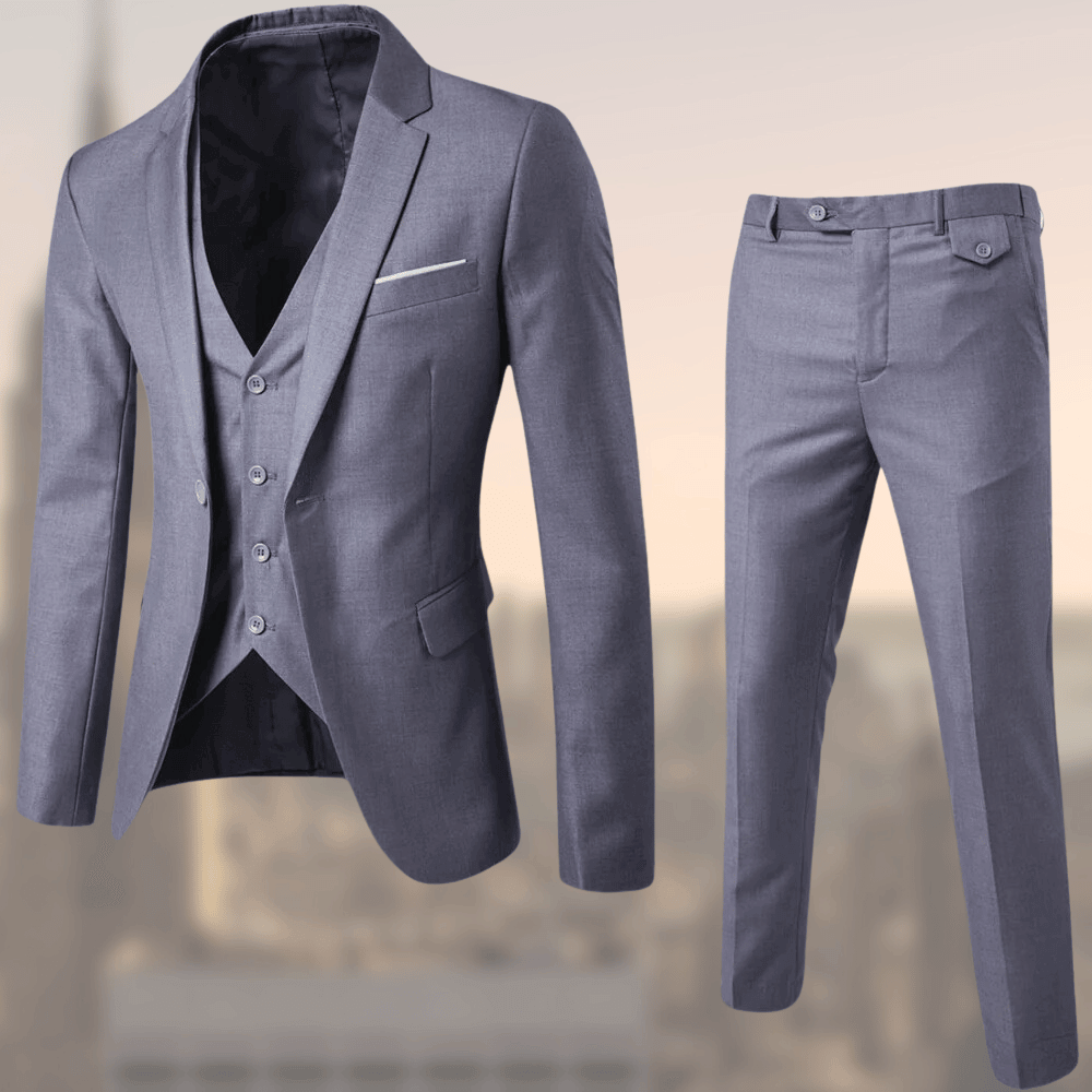 Three-Piece Suit for Men's Wedding Guests