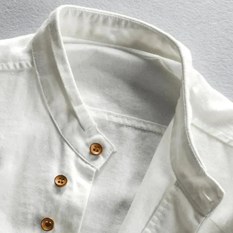 Men's Long Sleeve Japanese Style Shirt