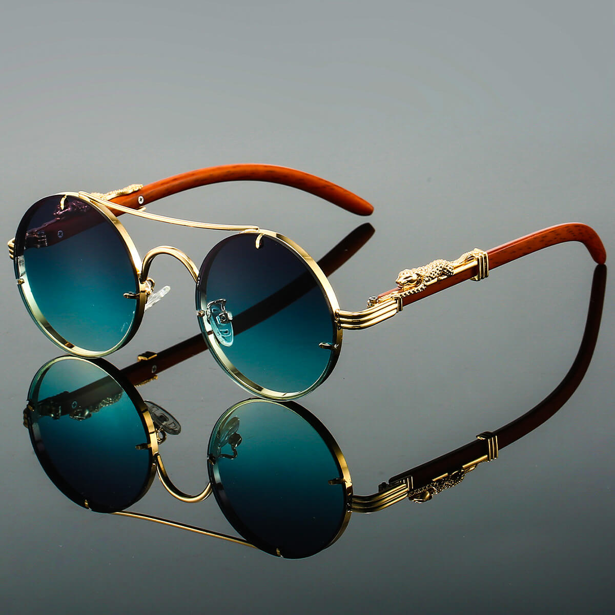 Men's Vintage Round Sunglasses | Summer Style