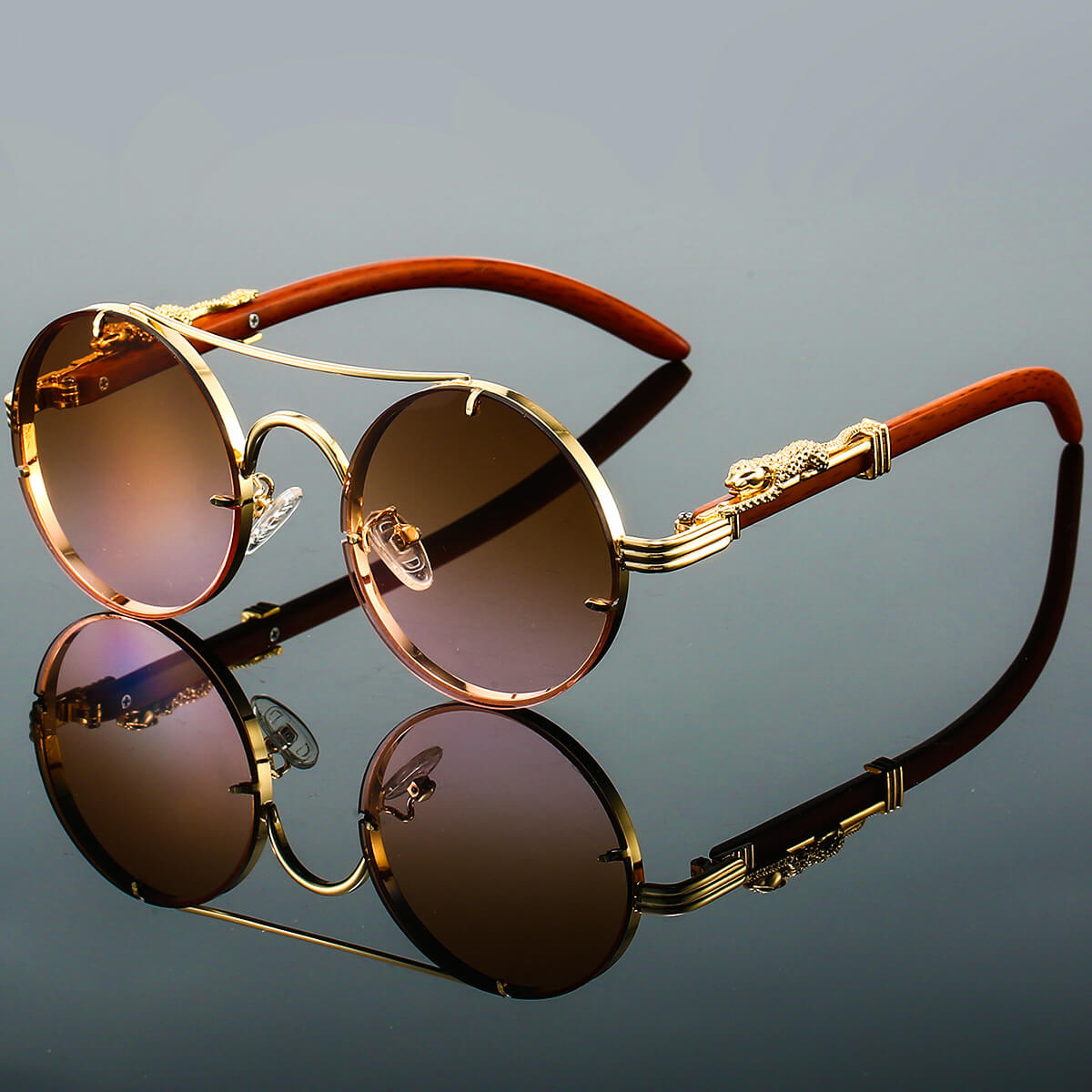 Men's Vintage Round Sunglasses | Summer Style