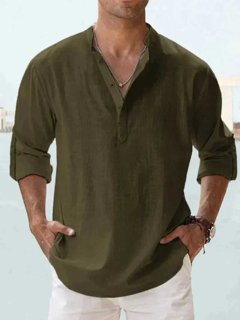Men's Long Sleeve Casual Shirt