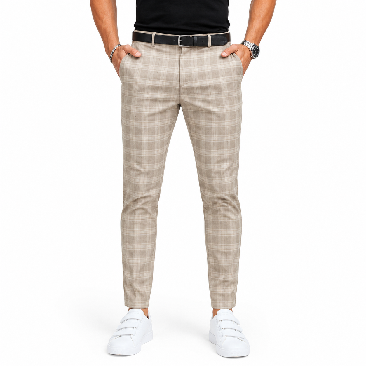 Lightweight Men's Fabric Chino Pants