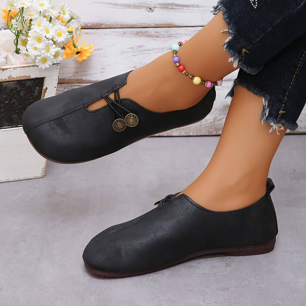 Women's Retro Bohemian Flat Loafers | Slip-On