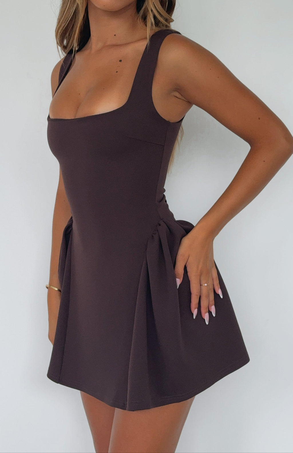 Chocolate Mini Dress