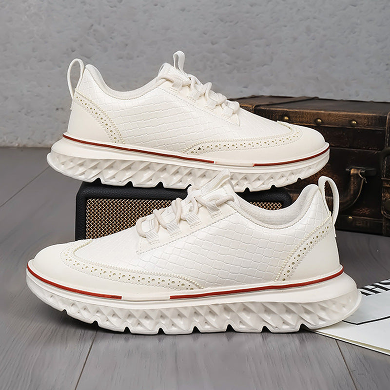 Men's Chunky Sole Oxford Sneakers | Wingtip