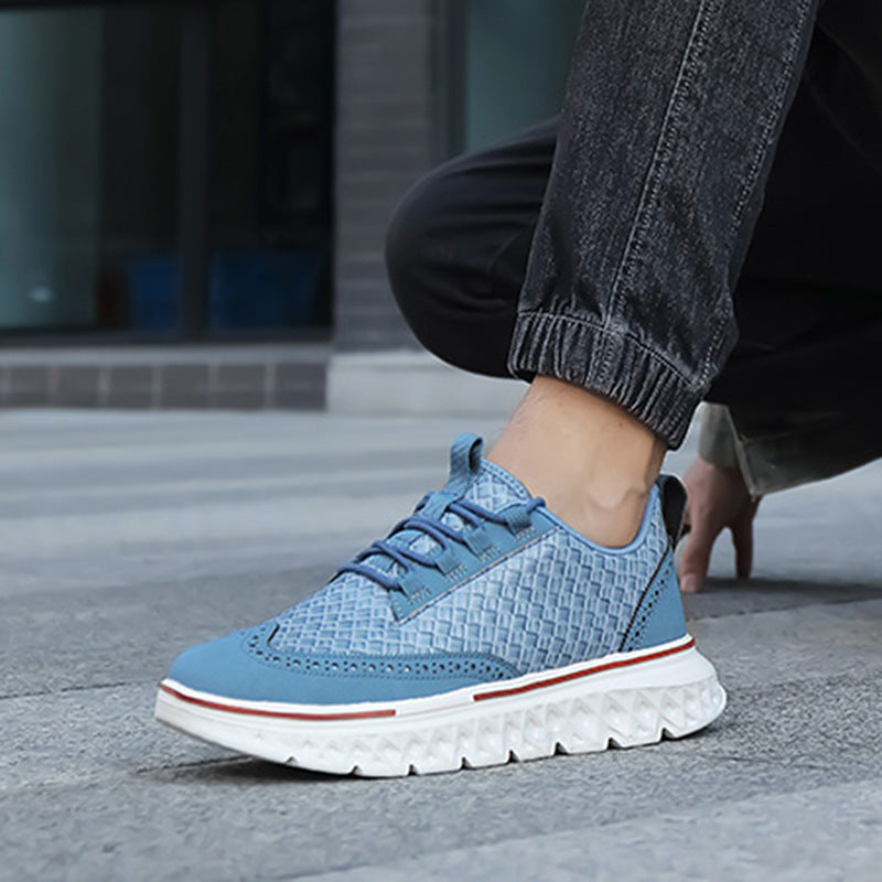 Men's Chunky Sole Oxford Sneakers | Wingtip