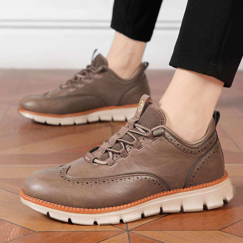 Men's Wingtip Brogue Sneakers | Smart Casual