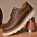Men's Retro Casual Thick Sole Shoes | Low-Top