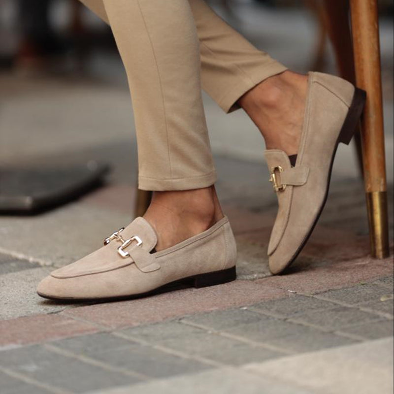 Men's Slip-On Dress Loafers | Classic Horsebit Driving Shoes