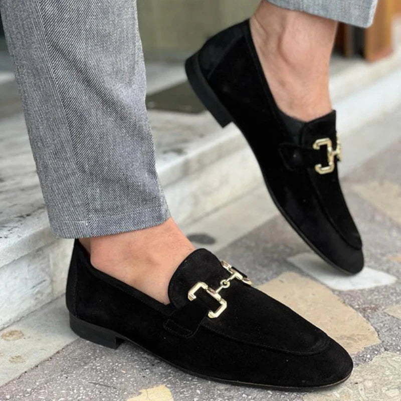 Men's Slip-On Dress Loafers | Classic Horsebit Driving Shoes