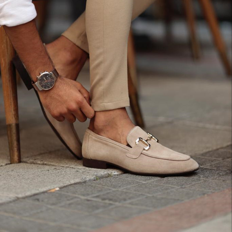 Men's Slip-On Dress Loafers | Classic Horsebit Driving Shoes