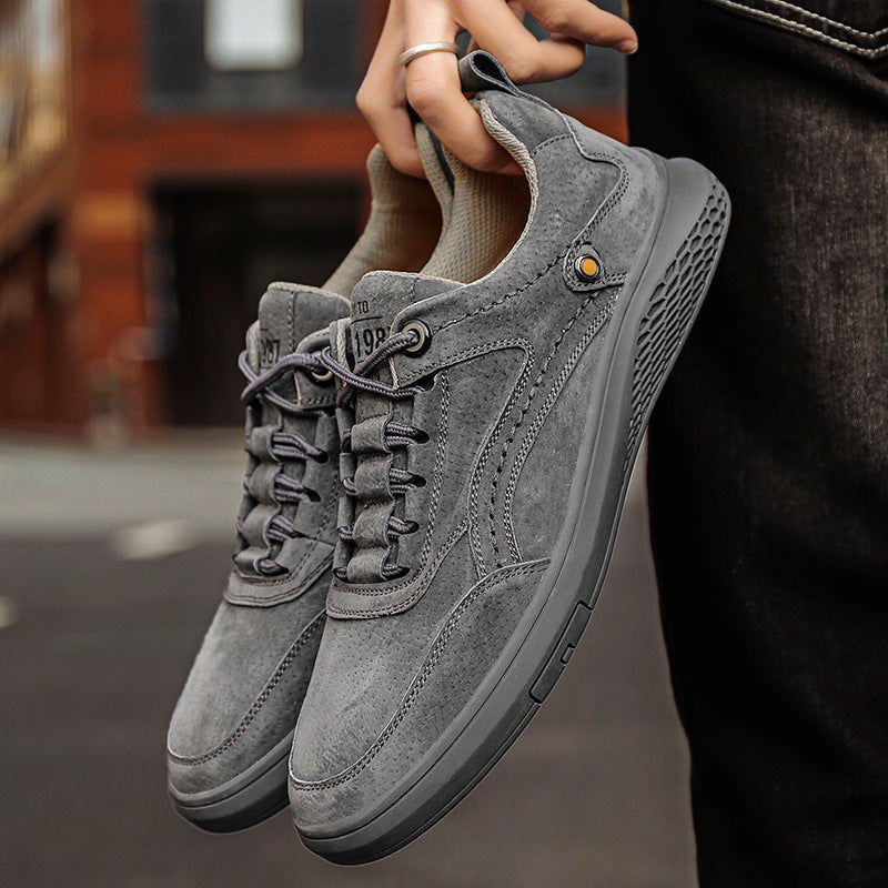 Men's Vintage Casual Sneakers | Low-Top Walking Shoes