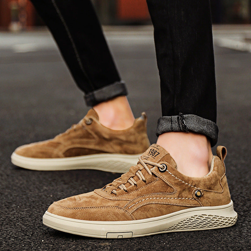 Men's Vintage Casual Sneakers | Low-Top Walking Shoes