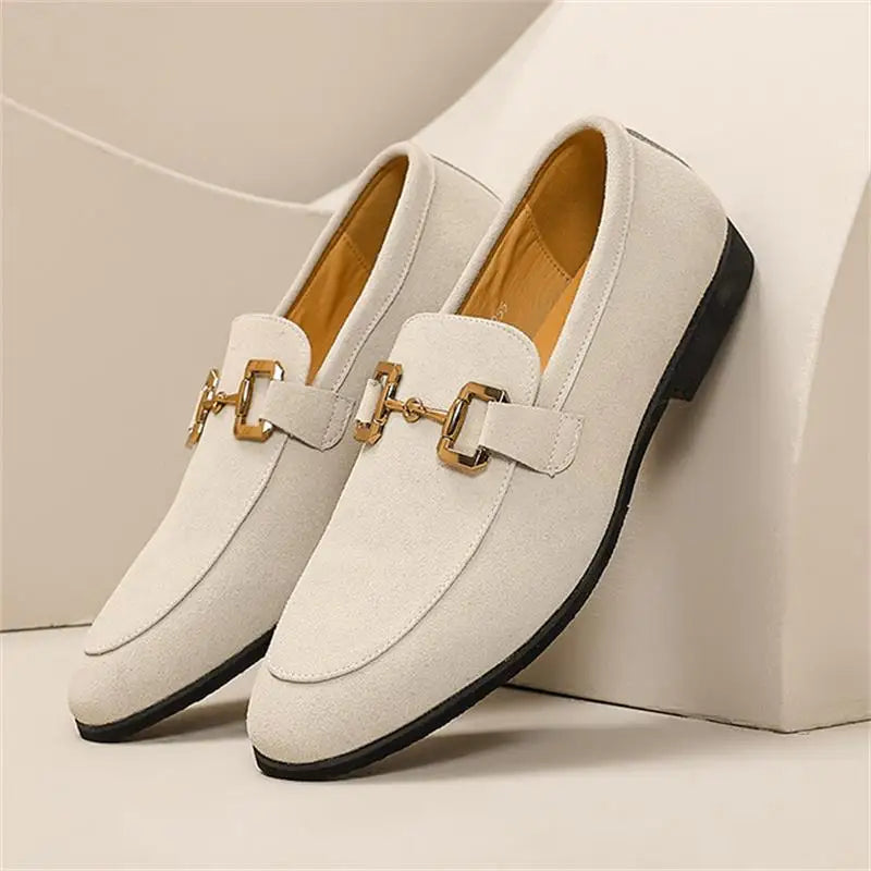 Men's Slip-On Dress Loafers | Classic Horsebit Driving Shoes