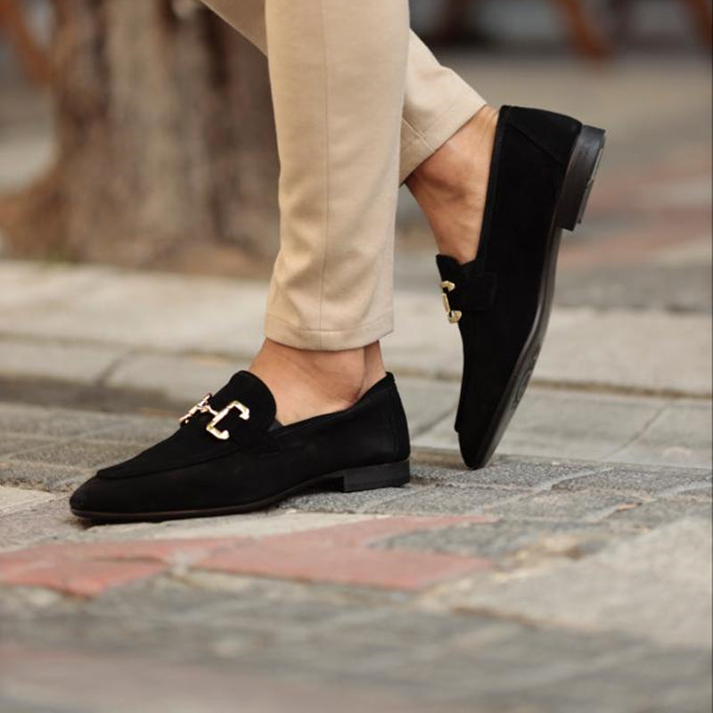 Men's Slip-On Dress Loafers | Classic Horsebit Driving Shoes