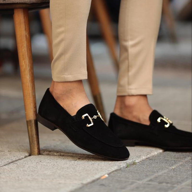 Men's Slip-On Dress Loafers | Classic Horsebit Driving Shoes