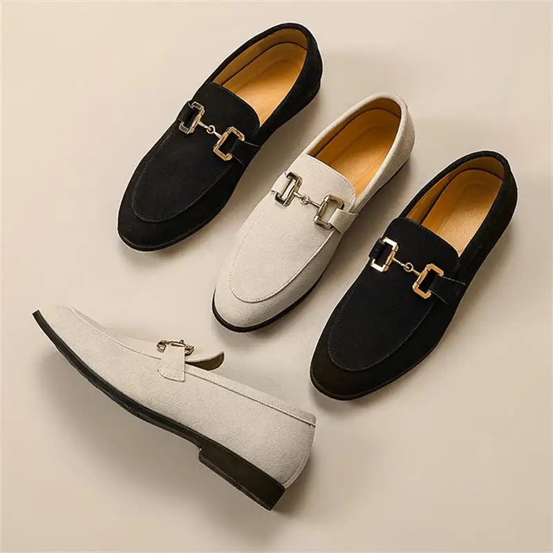 Men's Slip-On Dress Loafers | Classic Horsebit Driving Shoes