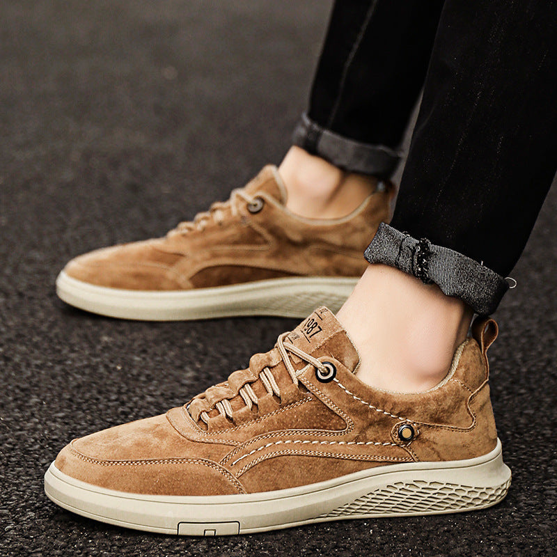 Men's Vintage Casual Sneakers | Low-Top Walking Shoes