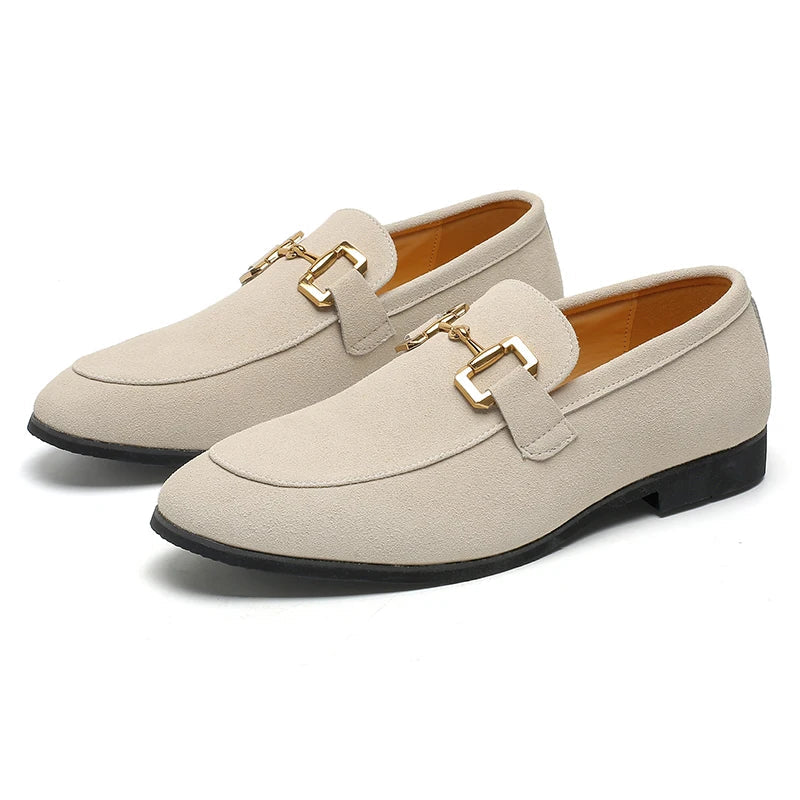 Men's Slip-On Dress Loafers | Classic Horsebit Driving Shoes