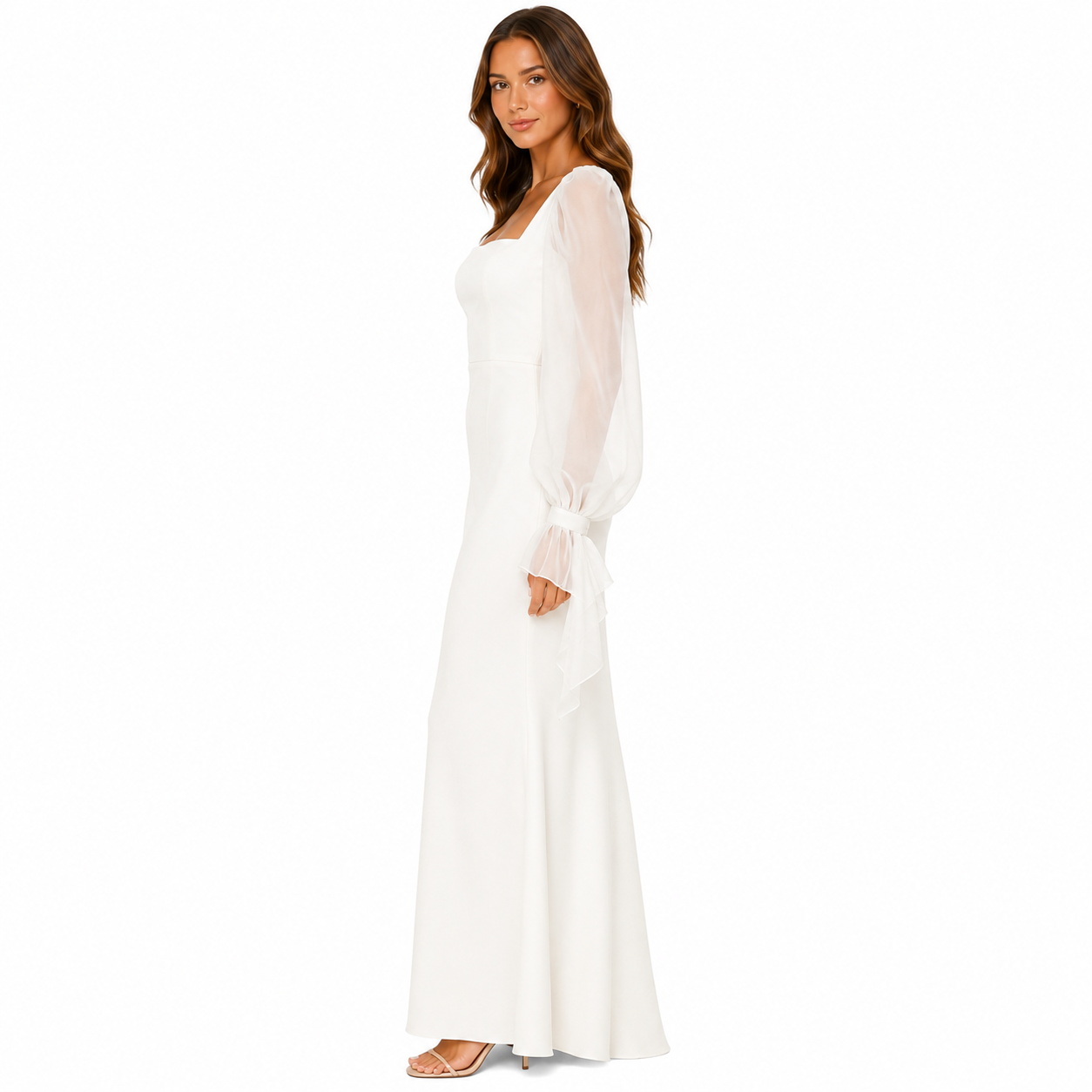 Maxi White Dress for Women - Perfect for Wedding Guests