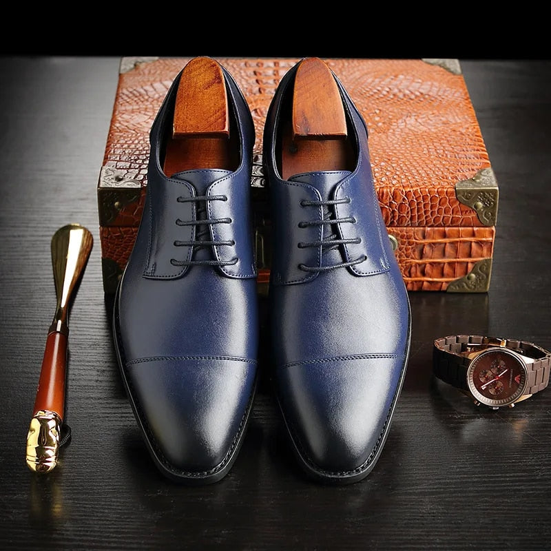 Men's Formal Oxford Shoes | Cap Toe