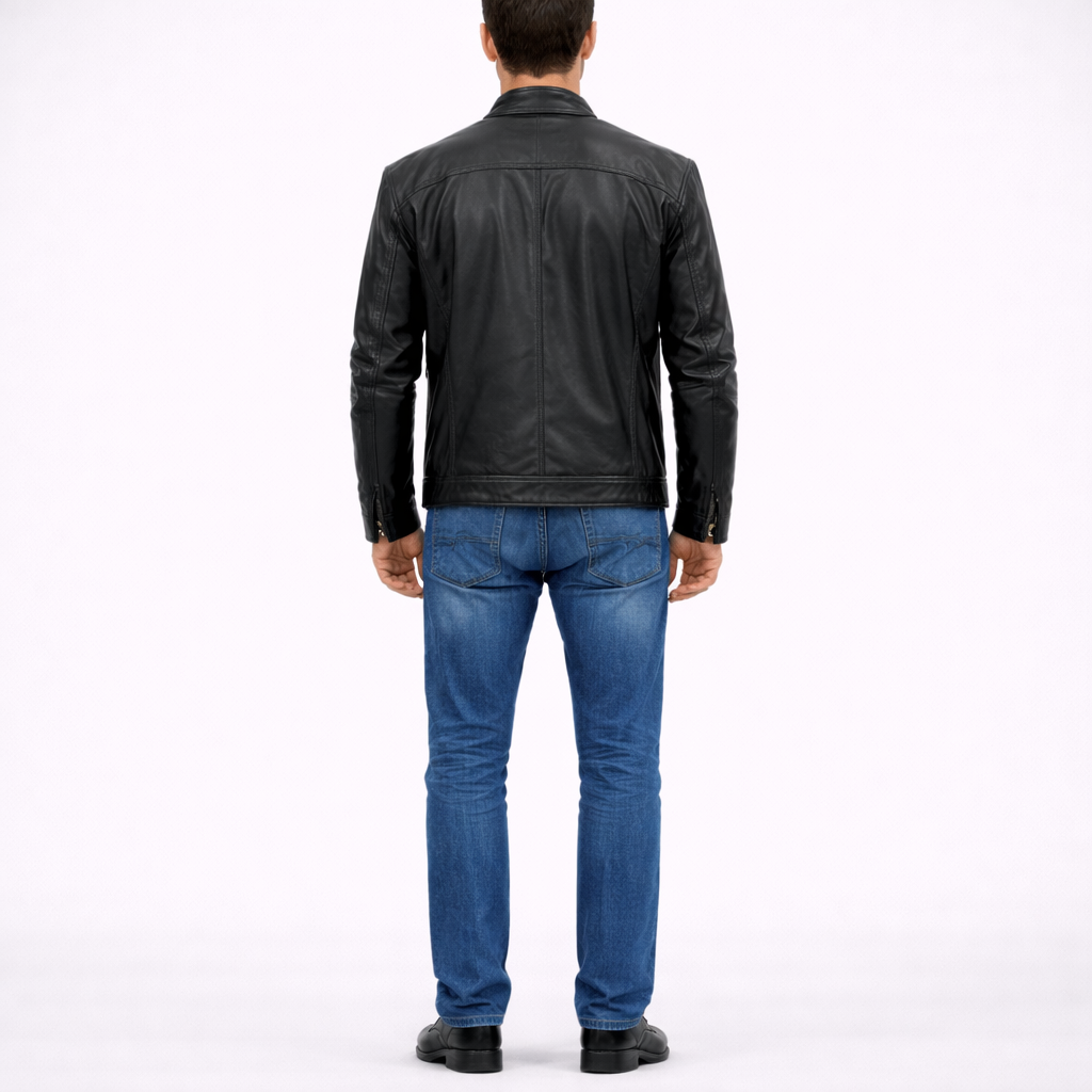 Leather Jacket Men