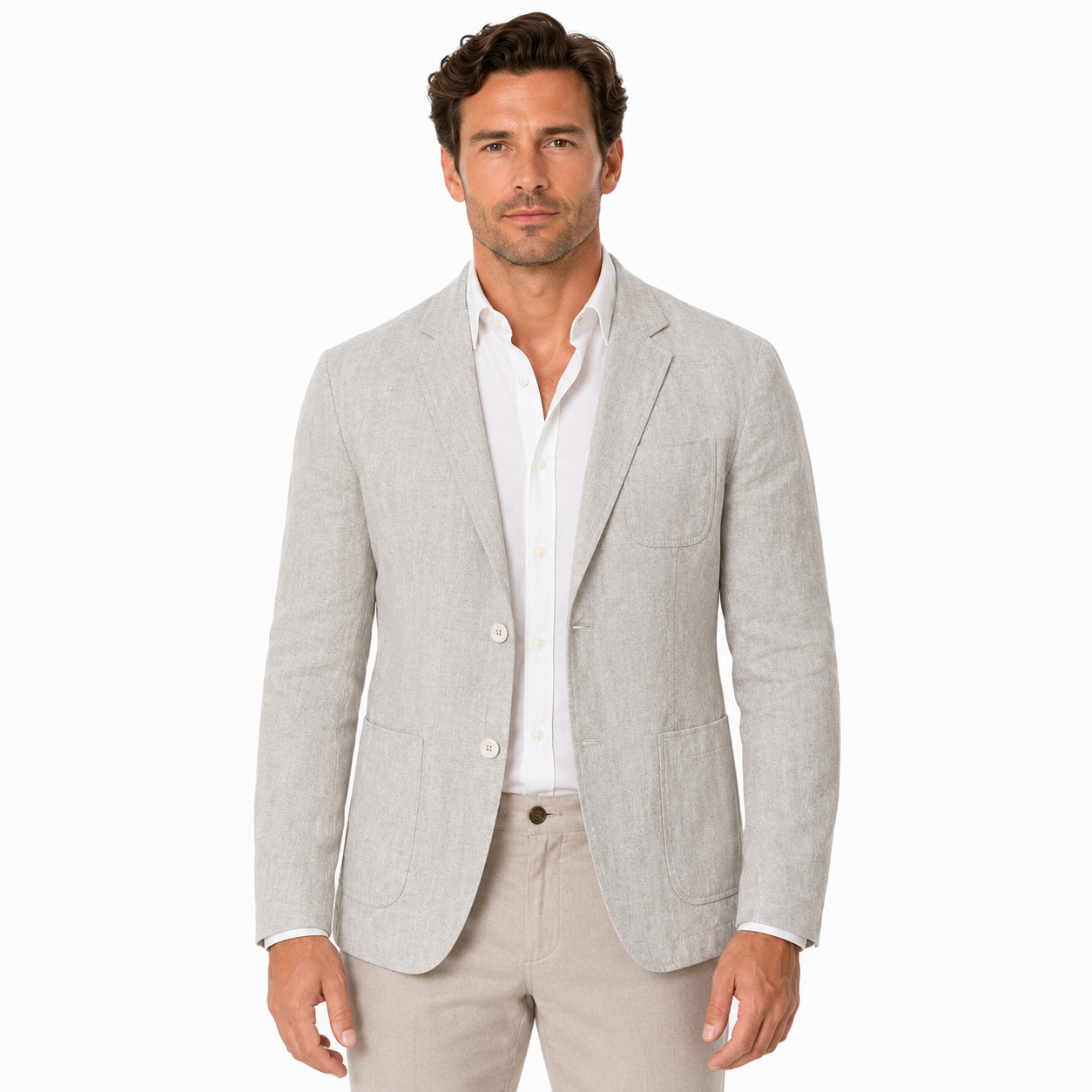 Men's Blazer Jacket for Business Casual Wear | Lapel Collar